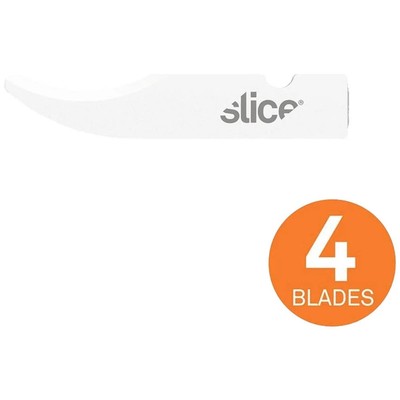 4er Multipack Slice 10536 Keramische Ersatzklingen, Nahttrenner abgerundet 4 St.