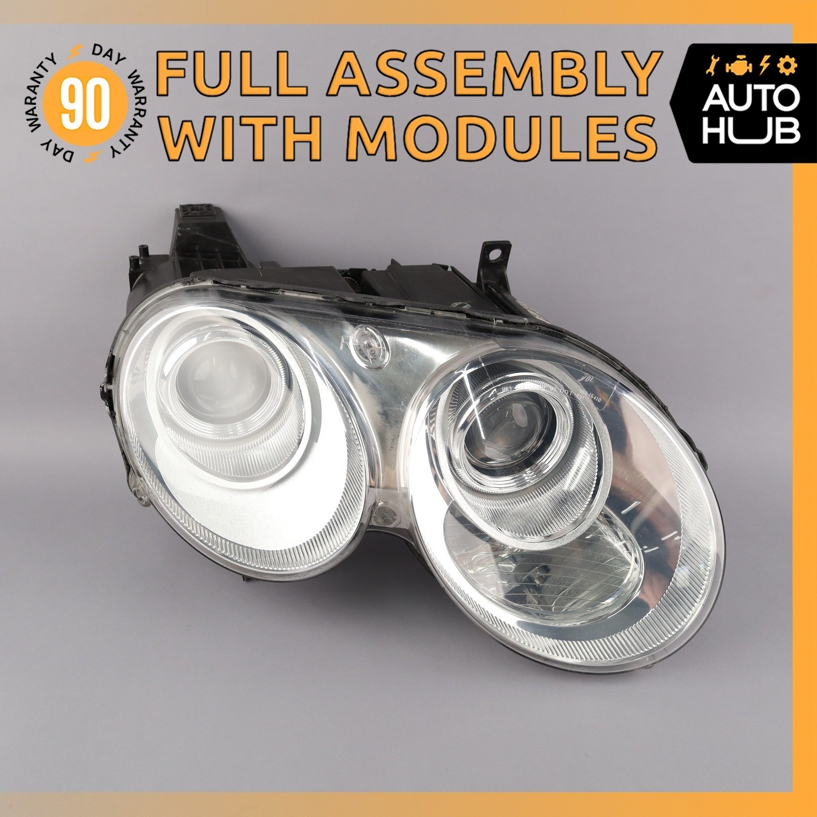 03-08 Bentley Continental GT GTC Flying Spur Right Headlight Lamp Xenon OEM 81k