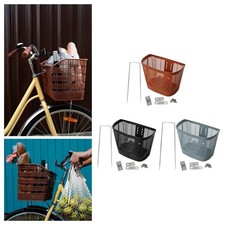 Panier avant pour vélo pliant, porte-bagages pour guidon