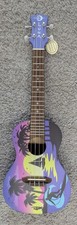 Luna Kauwela Summer Concert size Ukulele with Custom Graphics - Prototype