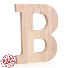 Oubest Wood Letter B 8 Inch