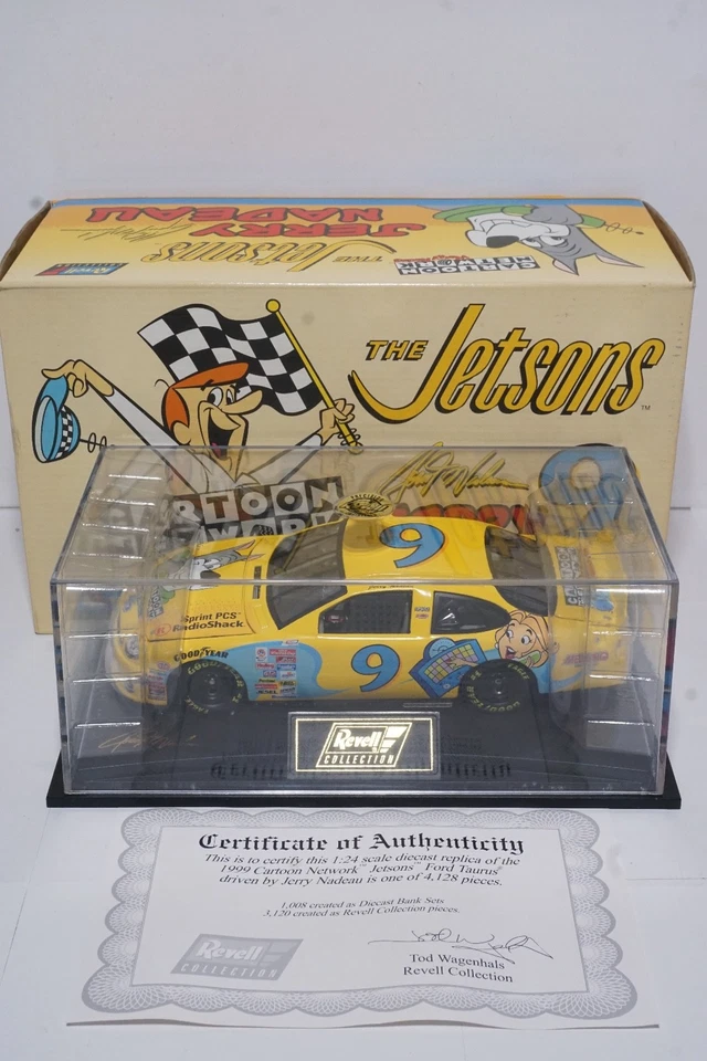 1999 Revell Collection JERRY NADEAU #9 Cartoon Network The Jetsons 1/24 Diecast - Image 2 of 4