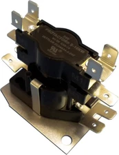 Electric Furnace Sequencer - Two Switches Black 