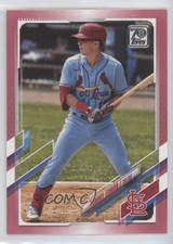 2021 Topps Mother's Day Hot Pink 2/50 Tommy Edman #314 09if