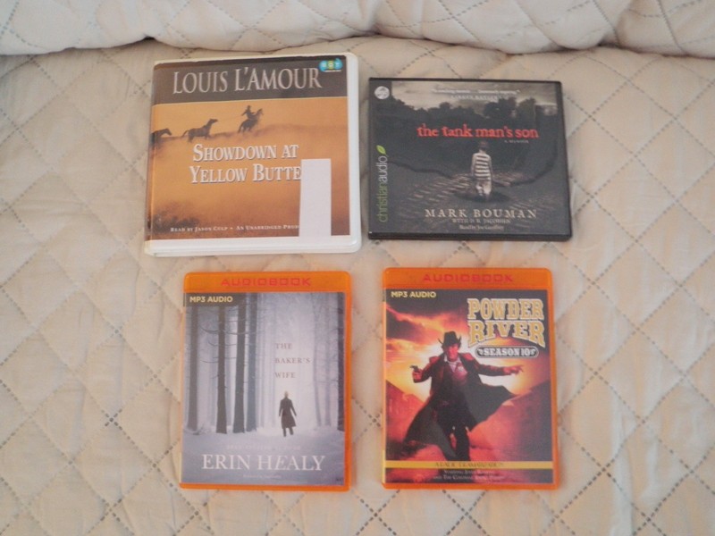 (4)UNABRIDGED AUDIOBOOKS CDMP3 LOUIS L'AMOUR POWDER RIVER SEASON10 DRAMATIZATION