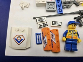 2008 LEGO CITY: Coast Guard 4WD & Jet Scooter (7737) COMPLETE No Manual Box