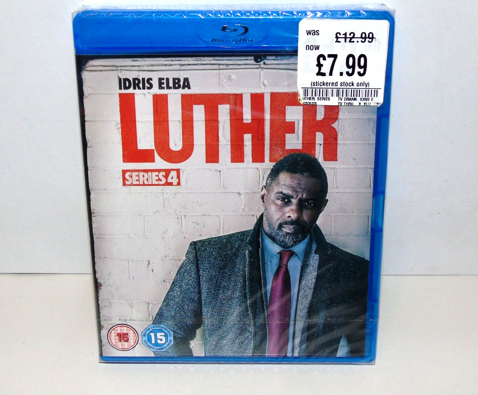 Luther  Complete Series 4  Blu Ray New & Sealed, Idris Elba