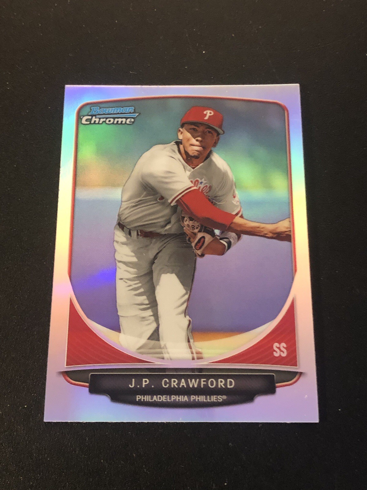 2013 Bowman Draft Draft Picks Chrome Refractor JP Crawford #BDPP32 m5w