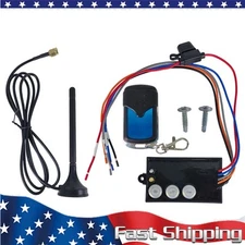 For Hydraulic Lift Winch Tilt Dump Trailer Wireless Remote Control System G3H01 