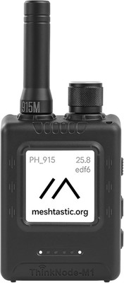 Lora Meshtastic Transceiver with GPS and ESP32-S3 - Thinknode M5 with 1.54'' EPD