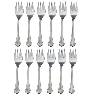 Reed & Barton Stainless 1800 Salad Fork (Set of Twelve)