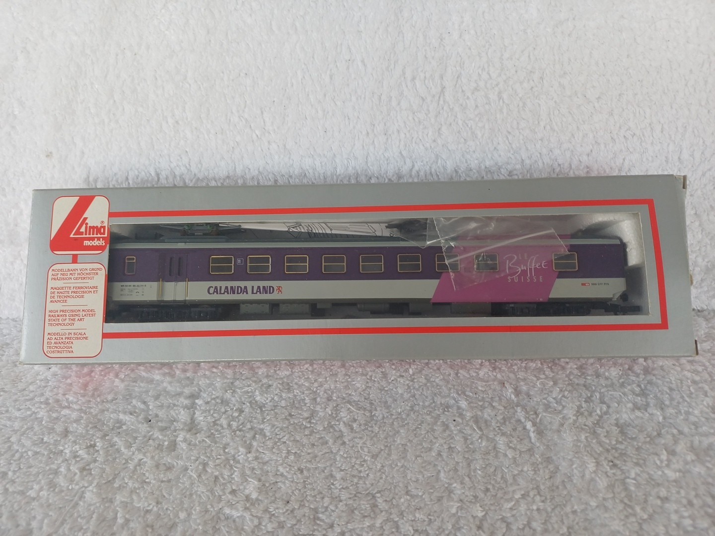 Lima HO Gauge 309613KS SBB CFF Calanda Land Single Pantograph Dining Coach