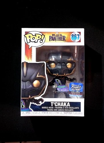 T'Chaka Funko Pop! 867 Black Panther Marvel Hollywood Excl MCU Movies Protector