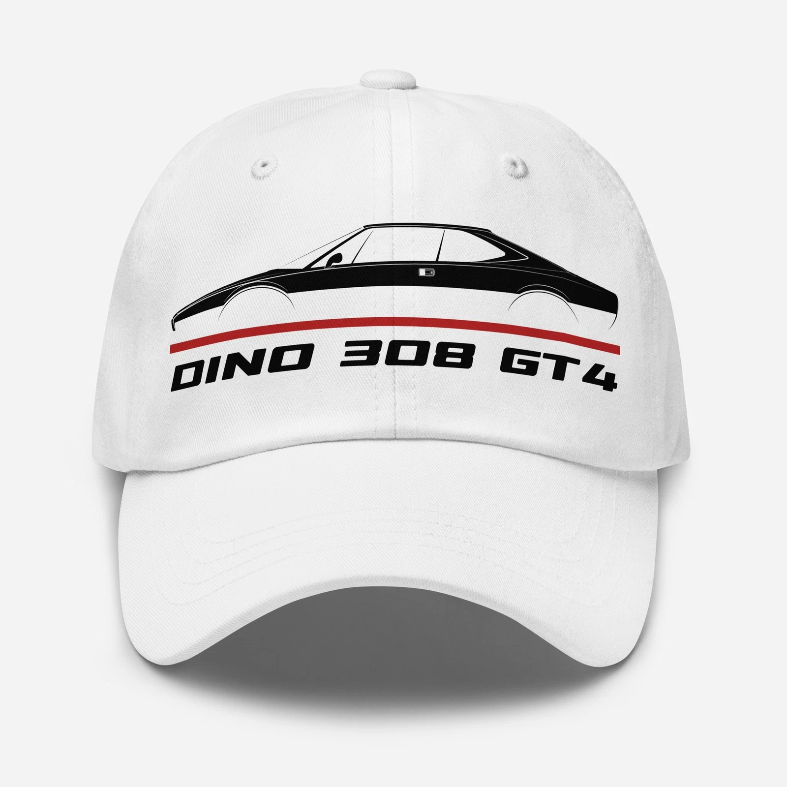Premium Dad Hat For Ferrari Dino 308 GT4 1973-1980 Car Fans Cap Birthday Gift