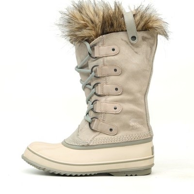 Sorel Damen NL1540-139 Stiefel Beige Wildleder Winterboots Winterstiefel EU 38.5