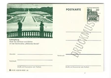 P 89 Bildpostkarte Imprimer Échantillon 20 Pfennig Lorsch - Ludwigsburg