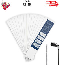 Golf Grip Kit 15-PCS Regripping Tape - Double Sided Adhesive 2 x 10 White