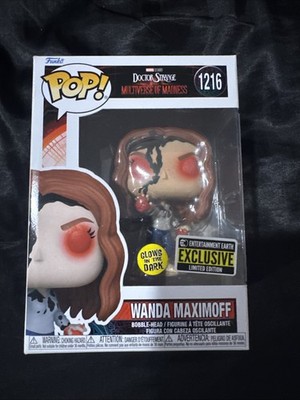 Funko Pop! Vinyl: Marvel - Wanda Maximoff (Glows In The Dark) - Entertainment...