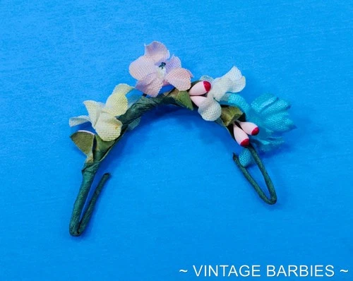 Vintage Ideal Tammy / Pepper Doll Flower Headband MINTY ~ 1960's