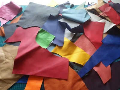 1 Kg Mix Farbe Leder kleine Ableger Muster Möbel & Autoreparaturen, BASTELN