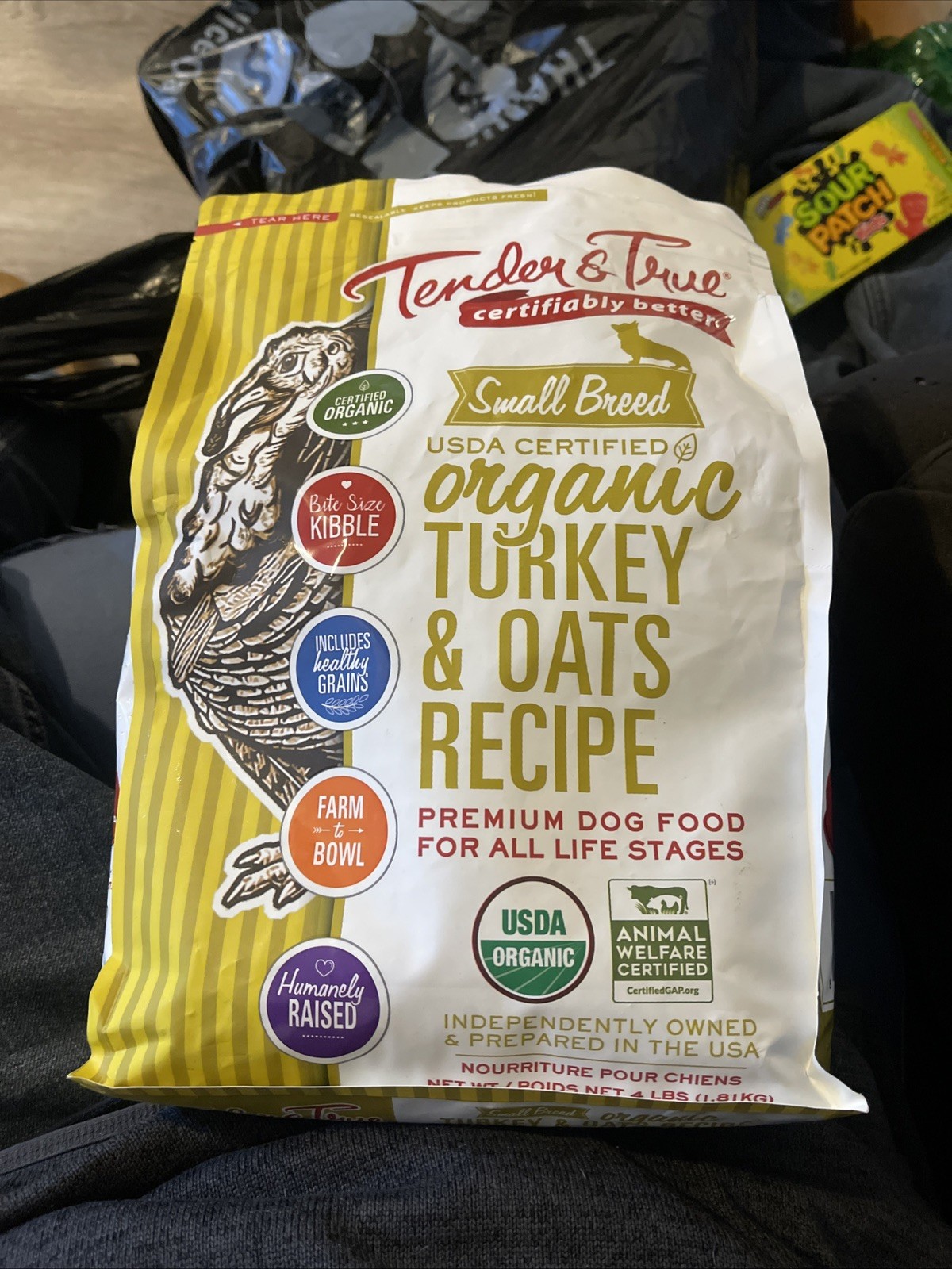 2 Bags Small Breed Tender And True Dog Food 8lb total 