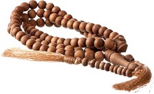 Sandalwood Tasbih 99 8mm - Islamic Prayer Beads, Tasbeeh, Muslim Rosary, Masb...