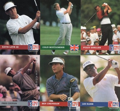 1992 Pro Set Golf PGA Tour Trading Cards - You Pick!