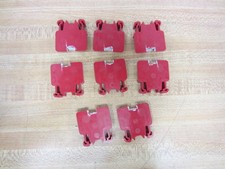 EMM EA 1 Terminal Blocks EA1 Red (Pack of 9)
