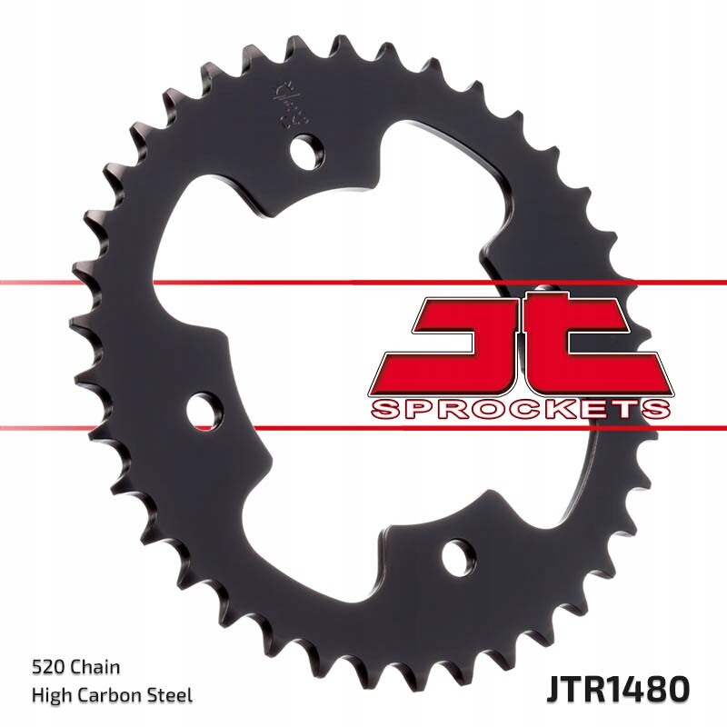 Pignon arrière JT 4480 transmission 38 dents pour Polaris 500 Predator et Outlaw