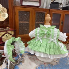 Cute Girl Maid Apron Dress For 15cm 20cm Dolls Clothing Clothes Outfits Dress up