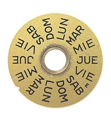 OMEGA  1020 -1021 -1022  PARA PIEZA DE RECAMBIO 1516 DISCO DE DIAS (2)