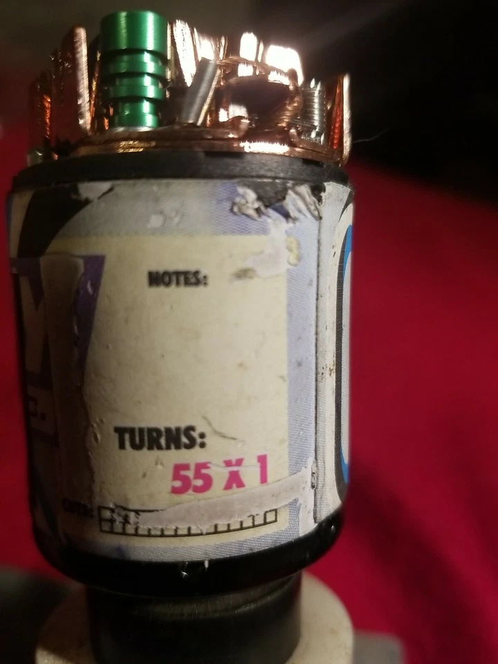 VINTAGE Team integy Technologies 55 X 1 turn BRUSHED MOTOR stock RC crawlers + 1 - Image 3 of 4