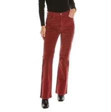 NWT Current/Elliott Earthen Corduroy High-Rise Flare Jean. Size 27.