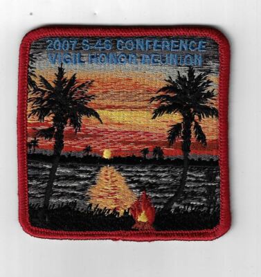 OA 2007 S-4B Conference Vigil Honor Reunion  RED Border [JB-2172]