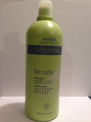 Aveda Be Curly Shampoo 33.8oz / 1 Liter Brand New** Sale