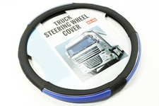 ★ ★ ★ LENKRADHÜLLE BLAU/SCHWARZ 44 45 46 CM WARE LENKRADBEZUG	LEICHTE MONTAGE