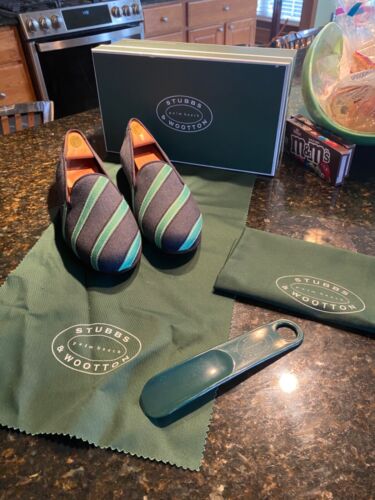 Stubbs & Wootton Men's Shoes 11.5 New in Box - Picture 5 of 5