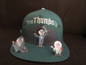 Disney Parks Haunted Mansion Hitchhiking Ghosts Three Thumbs Up Travel TO GO Mug