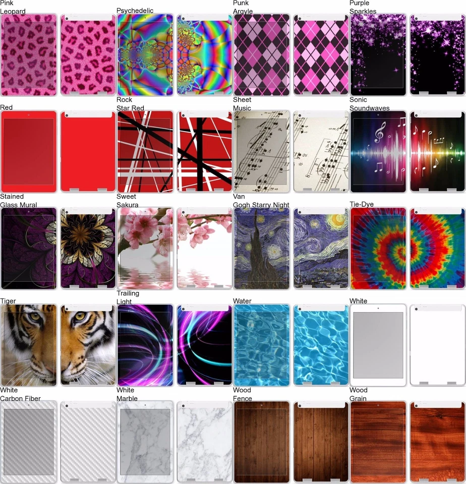 Choose Any 1 Vinyl Decal/Skin for Acer Iconia A1 Tablet - Free US Shipping! - Image 3 of 3