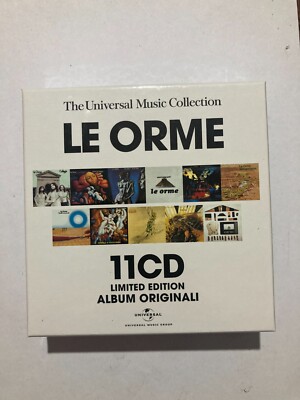 LE ORME - 11 CD The Universal Music Collection (BOX 11 CD) NUOVO 