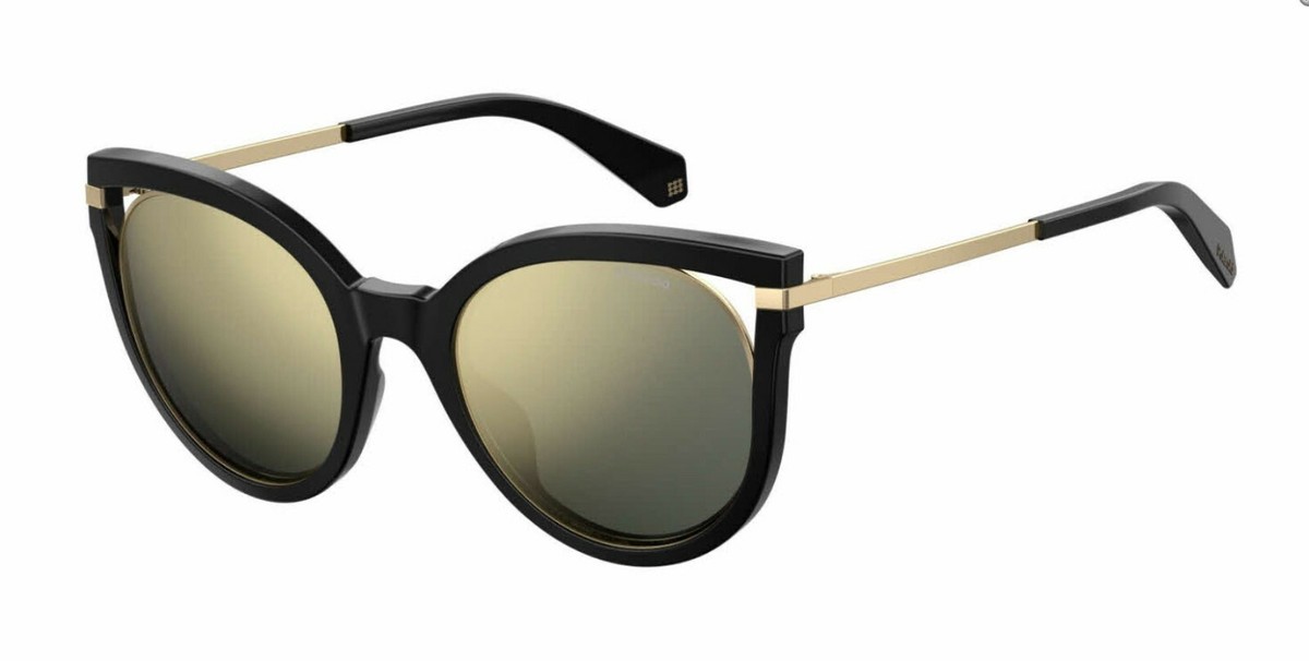 Polaroid Women Ivory/Black Sunglases Acetate Frame PLD 4174/S/X – Polaroid Eyewear EU main image 2