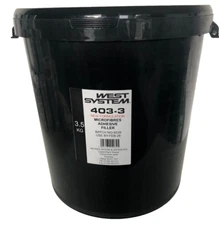 West System 403-3 Microfibres For Bonding and Gap Filling 3.5KG Boat Marine