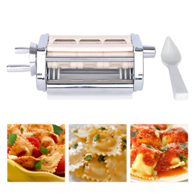 Professional Ravioli Maker Attachment for Kitchen Stand Mixer Stainless Steel