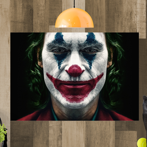Joaquin Phoenix Joker Framed Canvas Wall Art Picture Print Ebay