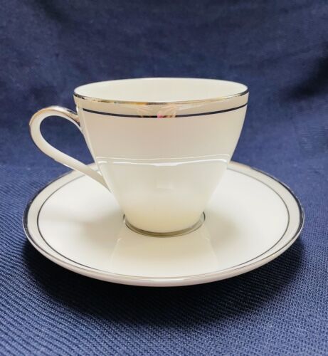 RARE Vintage Grey Luster Tea Cup & Saucer Heinrich H & Co for Hudson’s, 4 Avail.