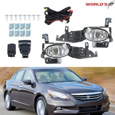 Bumper Fog Lights For Honda Accord Sedan 2011-2012 Lampwiringswitch Rightleft