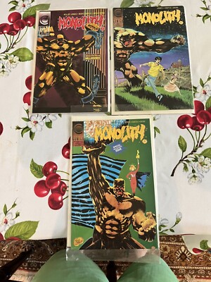 3 Monolith Comic Book Lot Issue #1 Special #2 And #3 Issues Great Find Set
