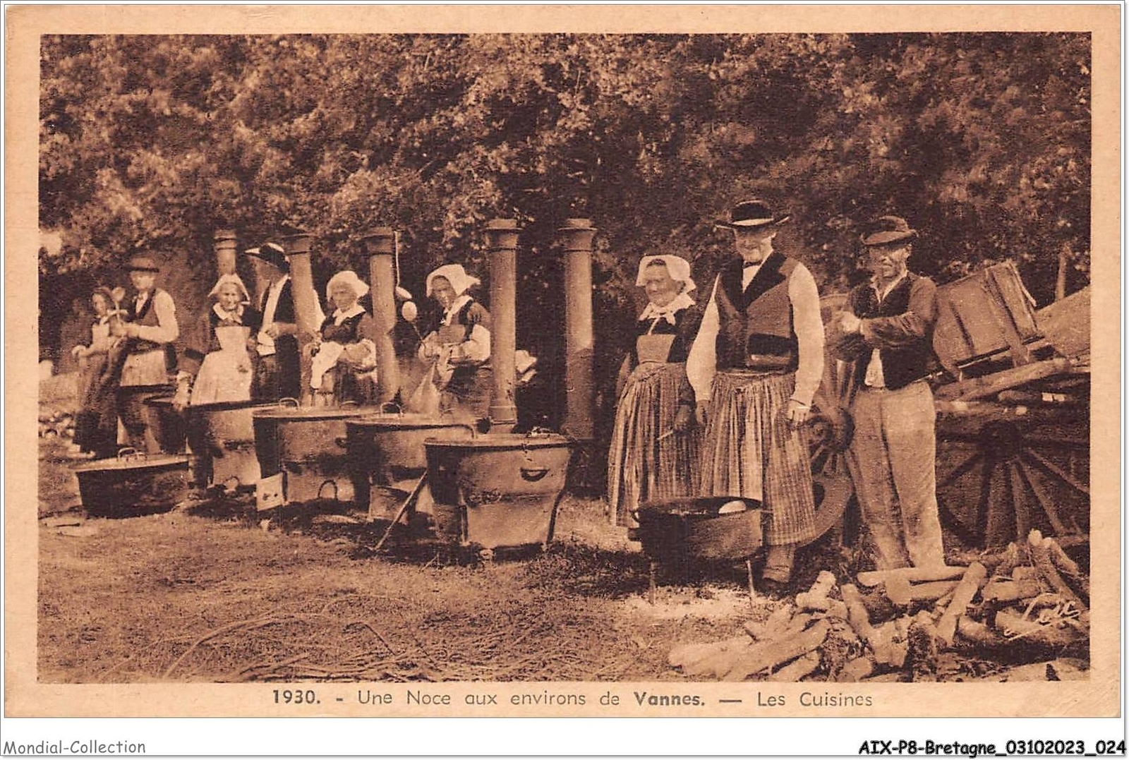 AIXP8-BRETAGNE-0733 - Eine Hochzeit In Der Nähe Von Vannes - Die Küchen
