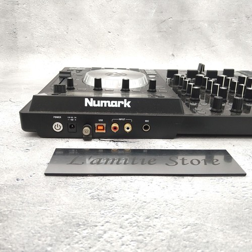 Numark NV 4-Deck Dual-Display USB DJ Controller Turn Tabletop Japón Negro Raro - Imagen 16 de 17