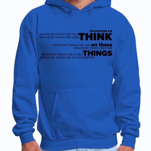 Sudadera con capucha gráfica para hombre Think on These Things ilustración negra - Imagen 35 de 54